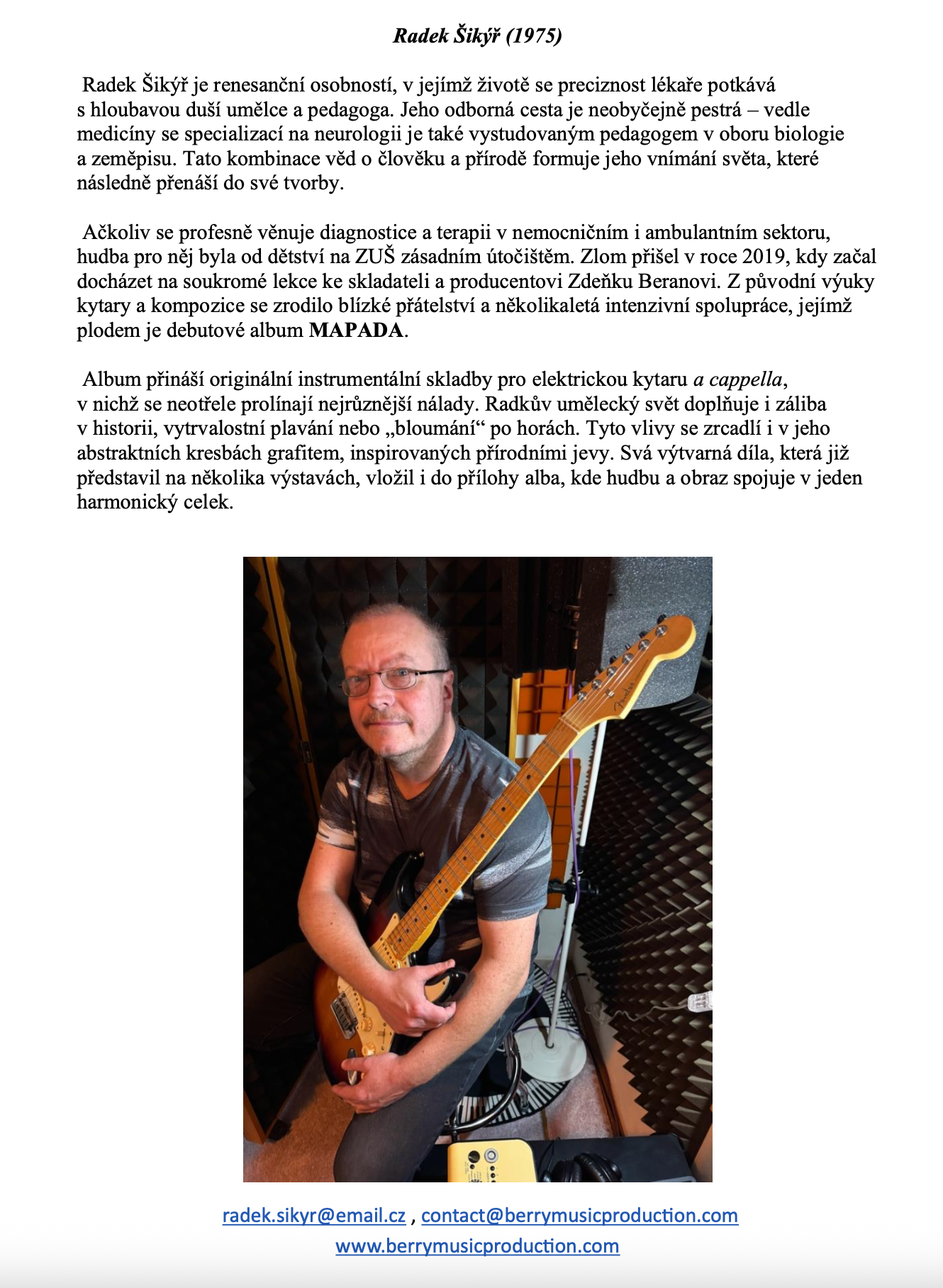 INFO CZ - Radek Šikýř FOTO